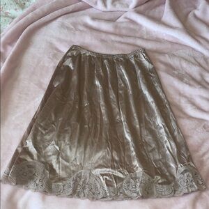 VINTAGE SLIP SKIRT